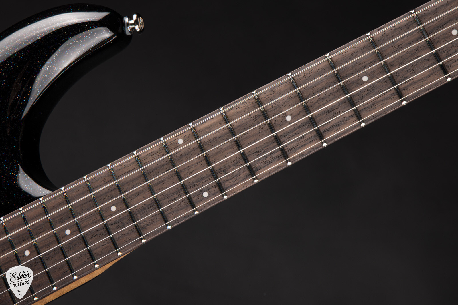 Ernie Ball Music Man Luke 4 HH – Black Sparkle