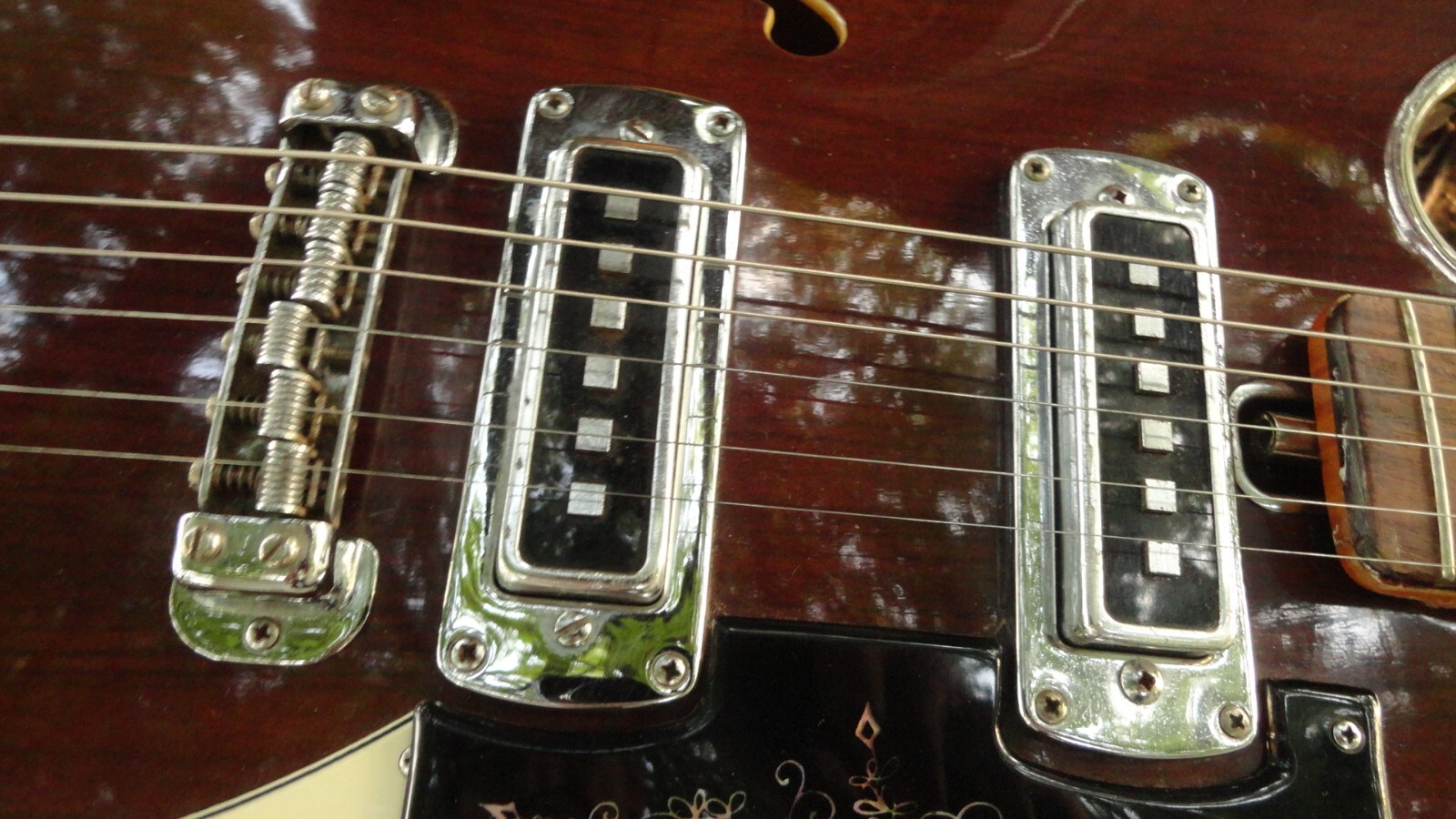 Teisco Del Rey semi hollowbody vintage 60’s electric guitar