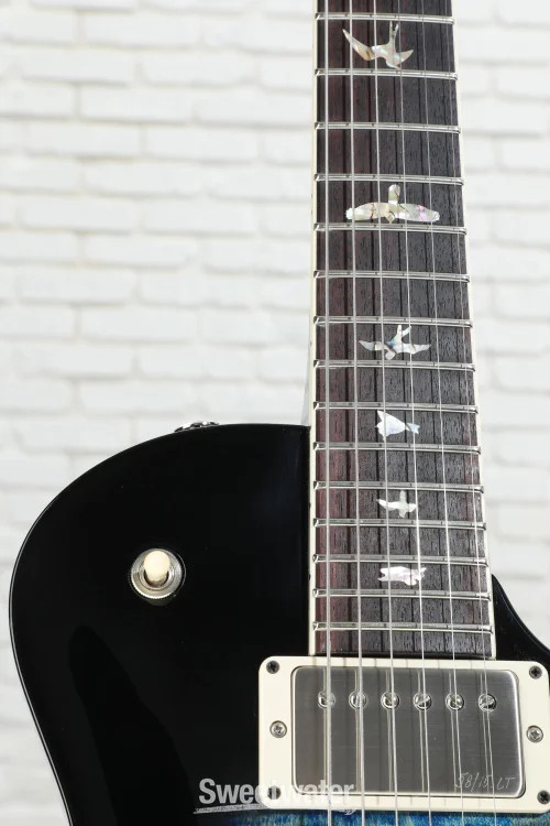 PRS McCarty 594 Singlecut Electric Guitar – Faded Blue Jean Wraparound