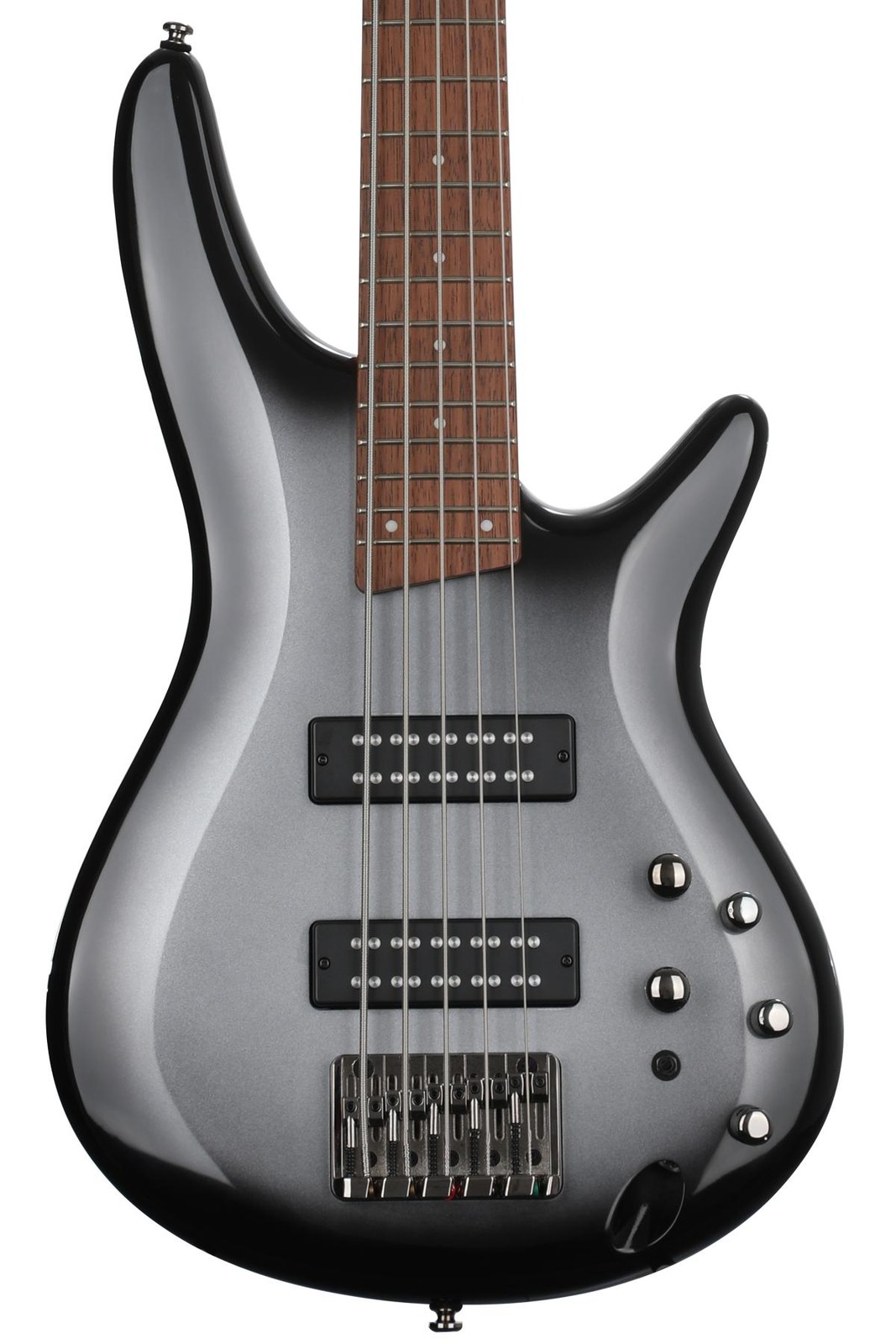 Ibanez Standard SR305E Bass Guitar – Metallic Silver Sunburst