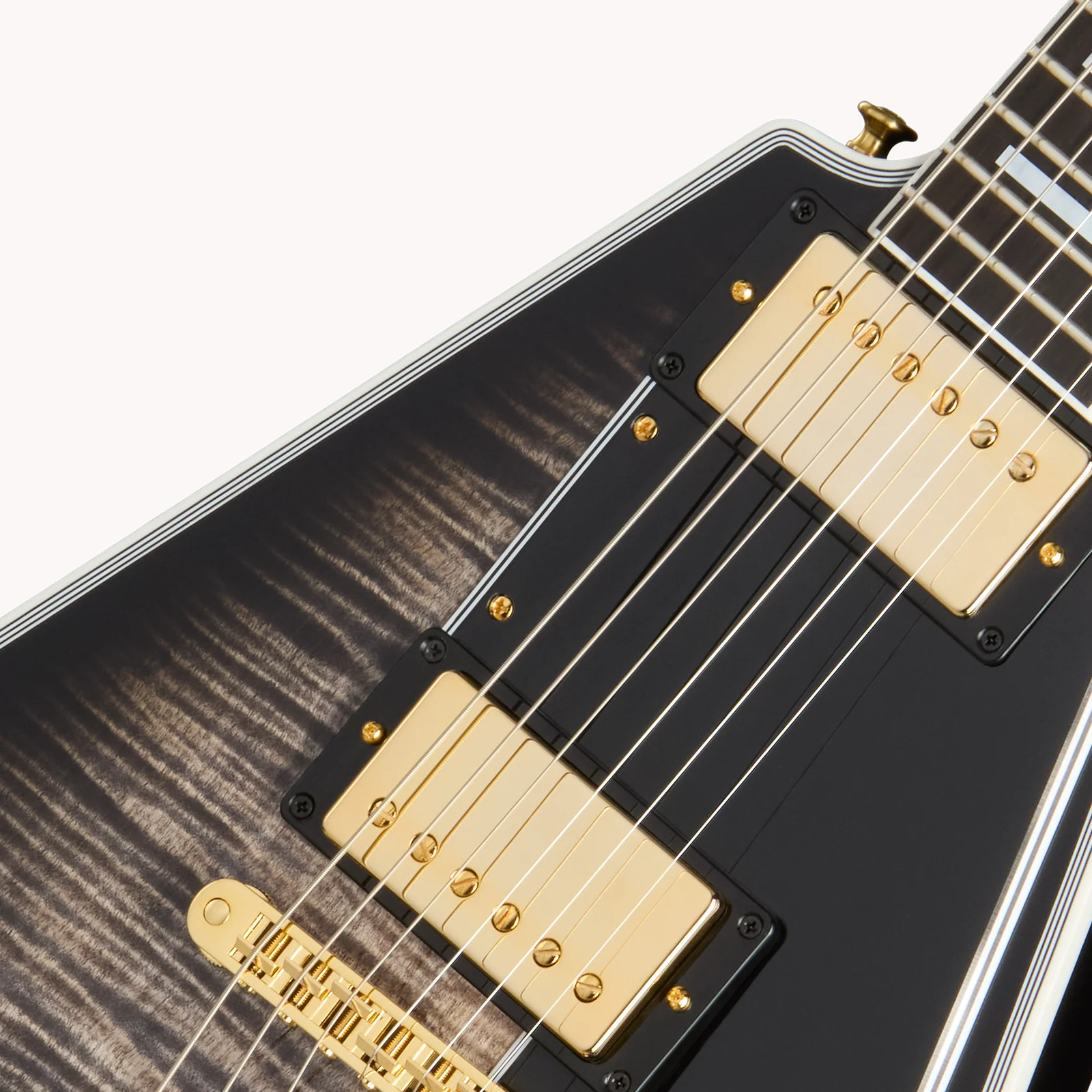 GIBSON Flying V Custom Figured Cobra Burst Gloss