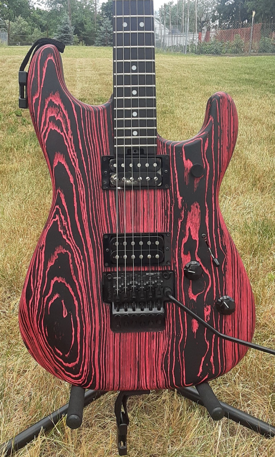 Charvel San Dimas Ash – Custom Hot Rod – One of a Kind!