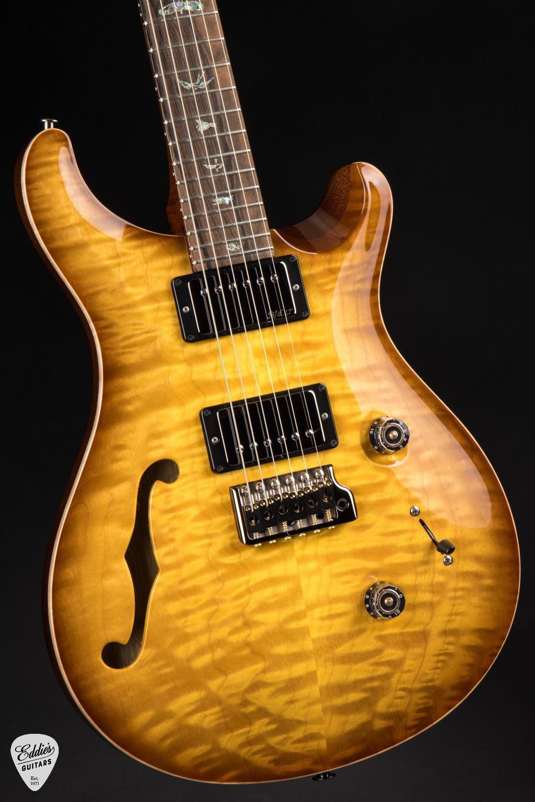 2024 – PRS Eddie’s Guitars Wood Library Custom 24 Semi-Hollow Korina/Ziricote –