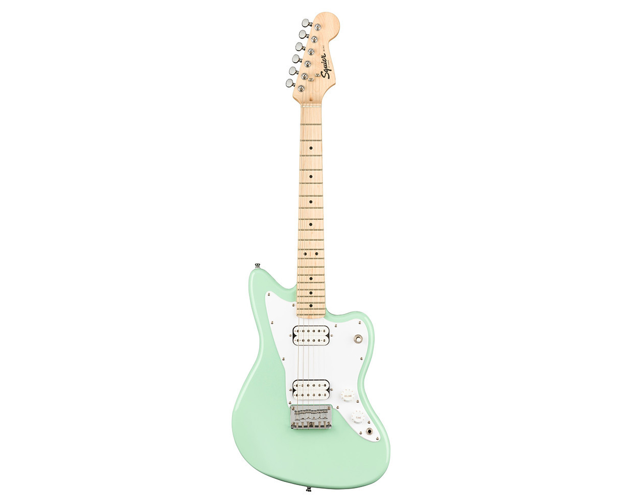 Squier Mini Jazzmaster HH – Surf Green w/ Maple FB