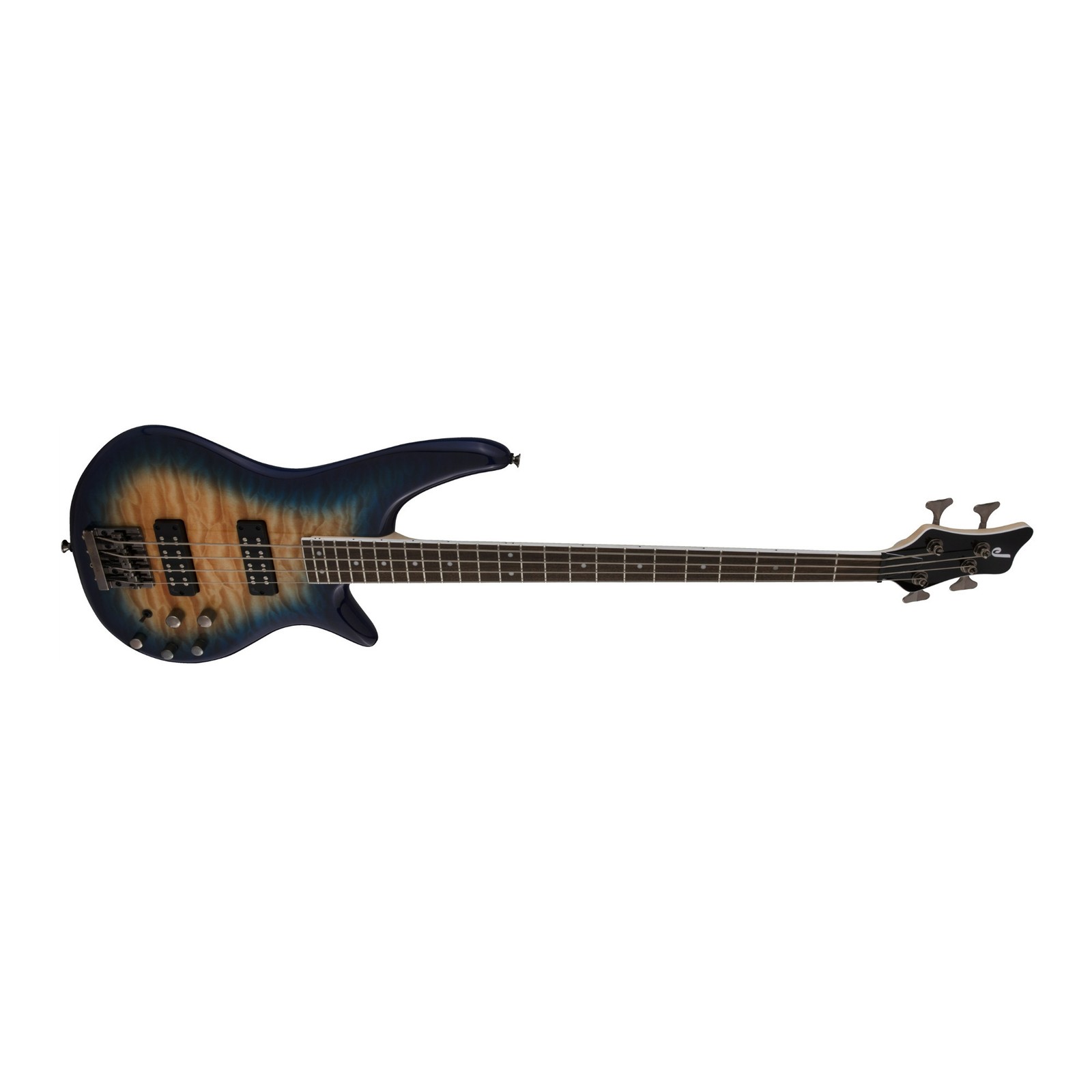 Jackson JS Series Spectra Bass JS3Q 4 String Electric Guitar Amber Blue Burst