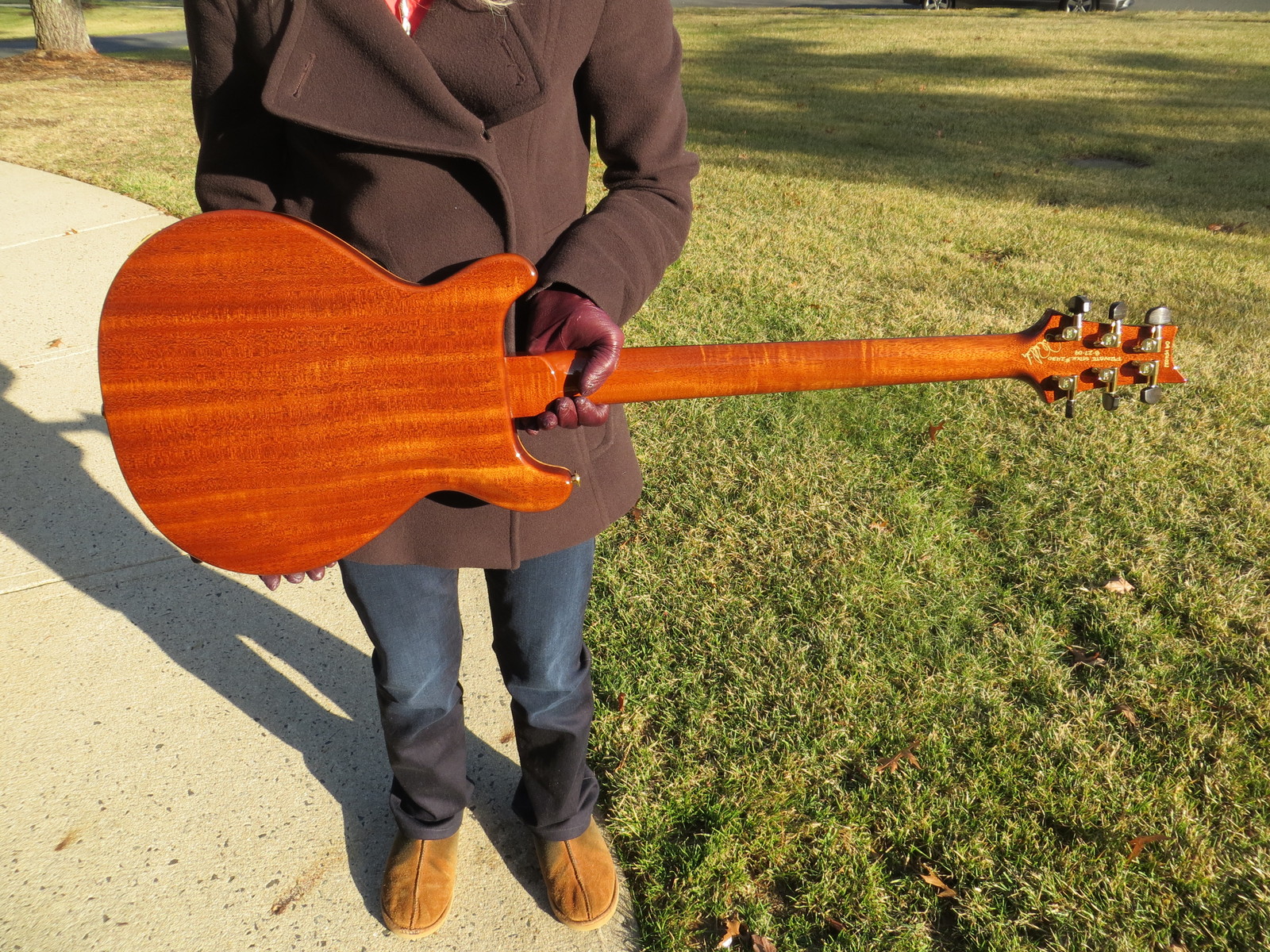 Prs Private Stock Rare Mira Copperhead Smoked Burst Ziracote Fretboard 2009