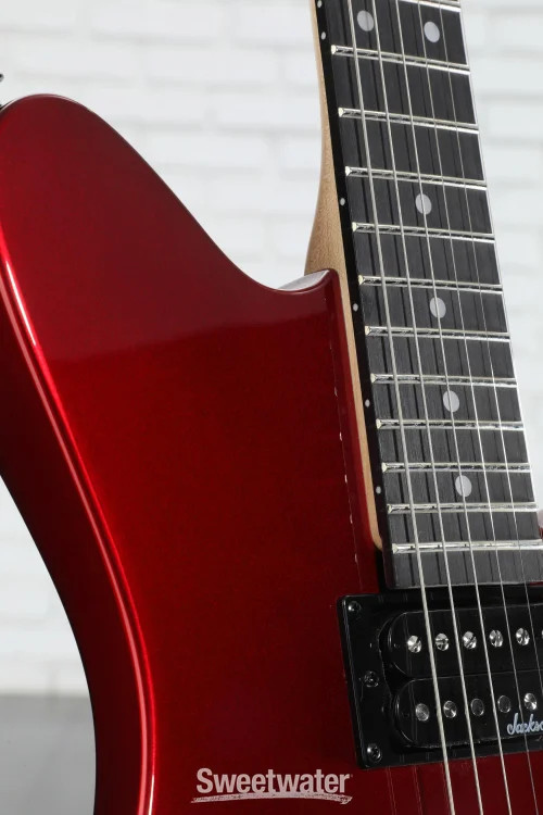 Jackson JS22 Surfcaster HT Electric Guitar – Metallic Red, Sweetwater Exclusive