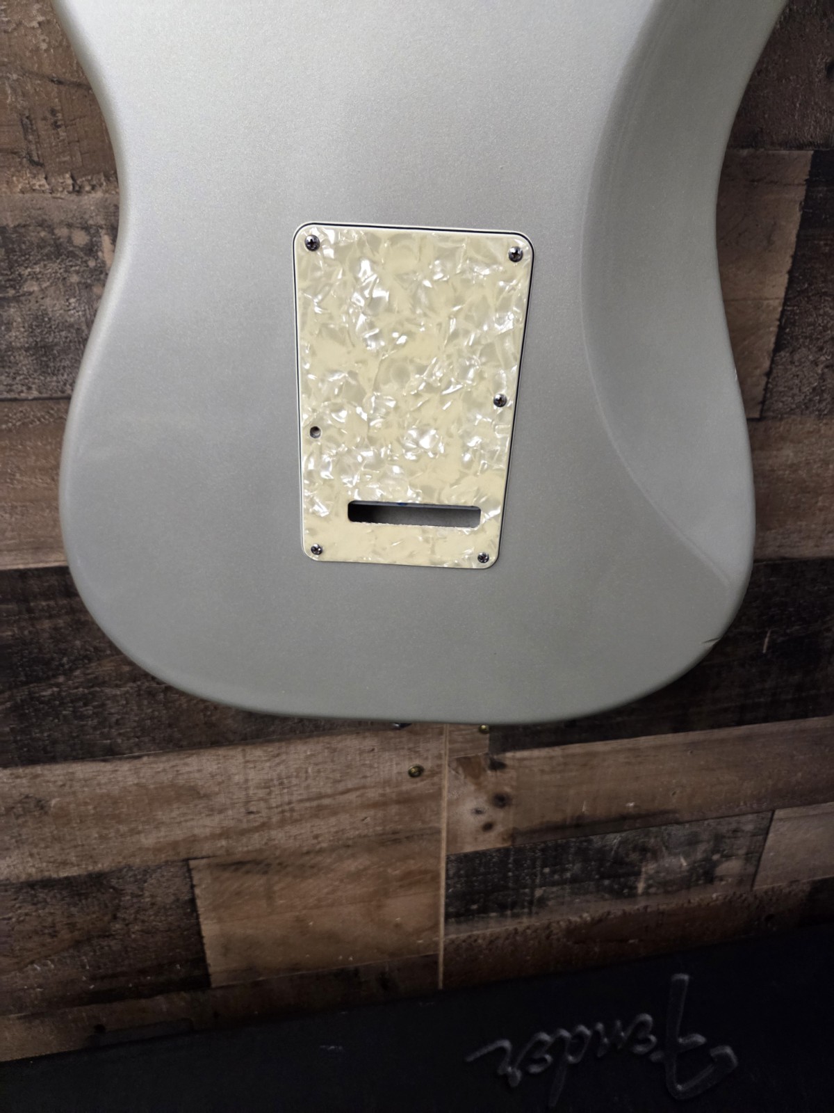 2002 Fender American Double Fat Stratocaster HH Shoreline Gold W/Ohsc