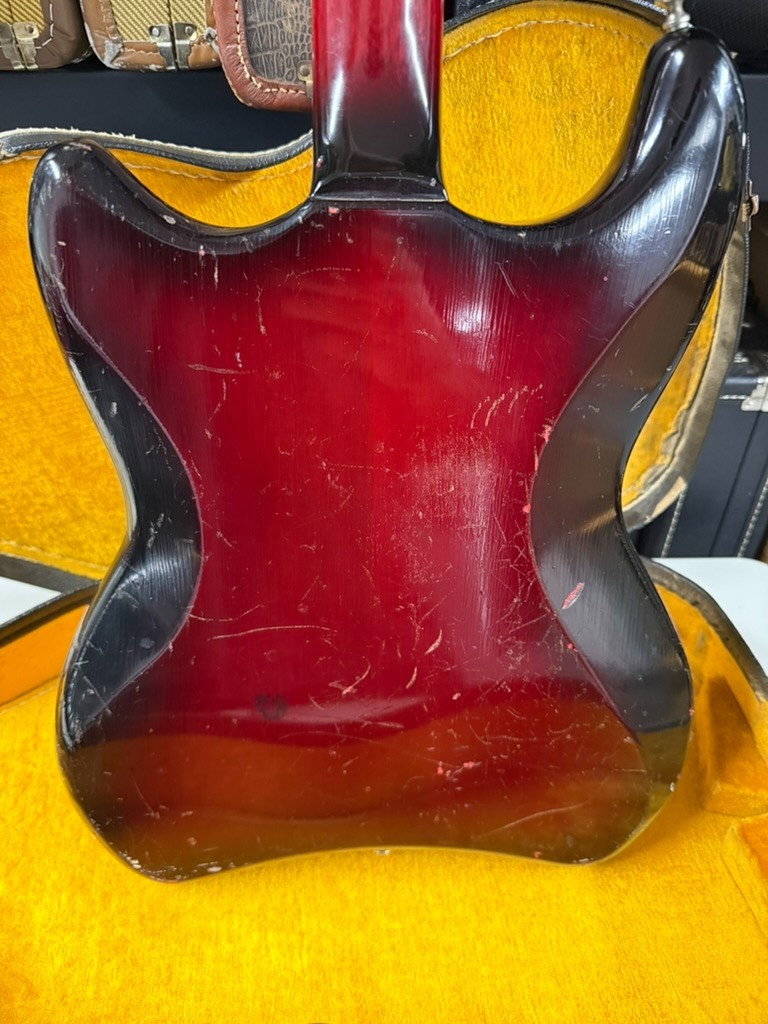 Guild S-50 Jet Star 1966 RARE Flamed Maple Headstock 100% Original (355)