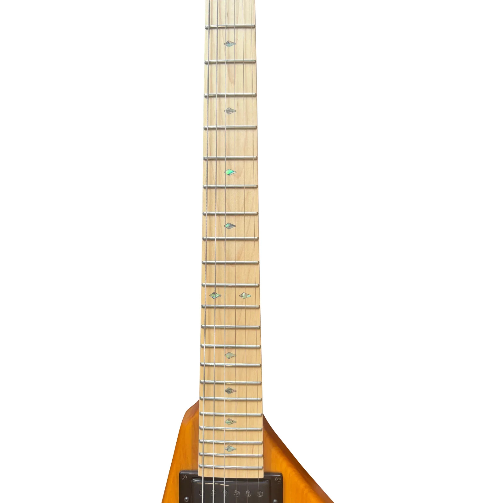 Bootlegger Guitar Gibson Spade Short Scale Matte Electric Guitar With Hard Case
