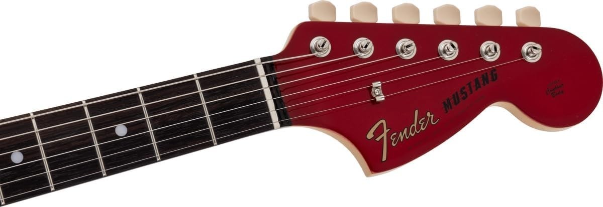 Fender Made in Japan Traditional 70s Mustang Candy Apple Red Electric Guitar NEW