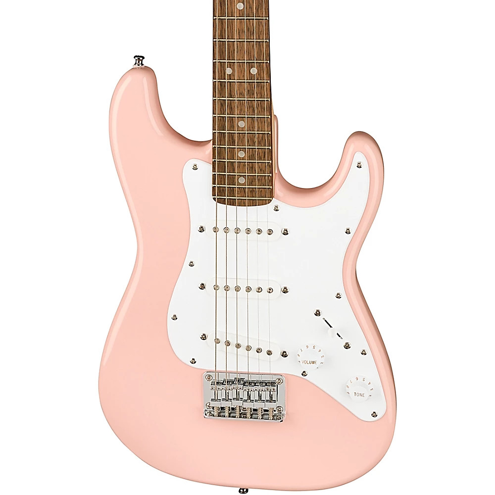 Squier Affinity Mini Stratocaster V2 Electric Guitar Shell Pink