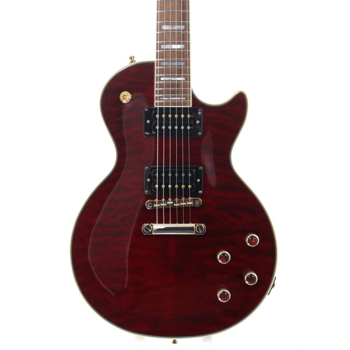 Epis Prophecy Les Paul Custom Plus GX Black Cherry (no260620)