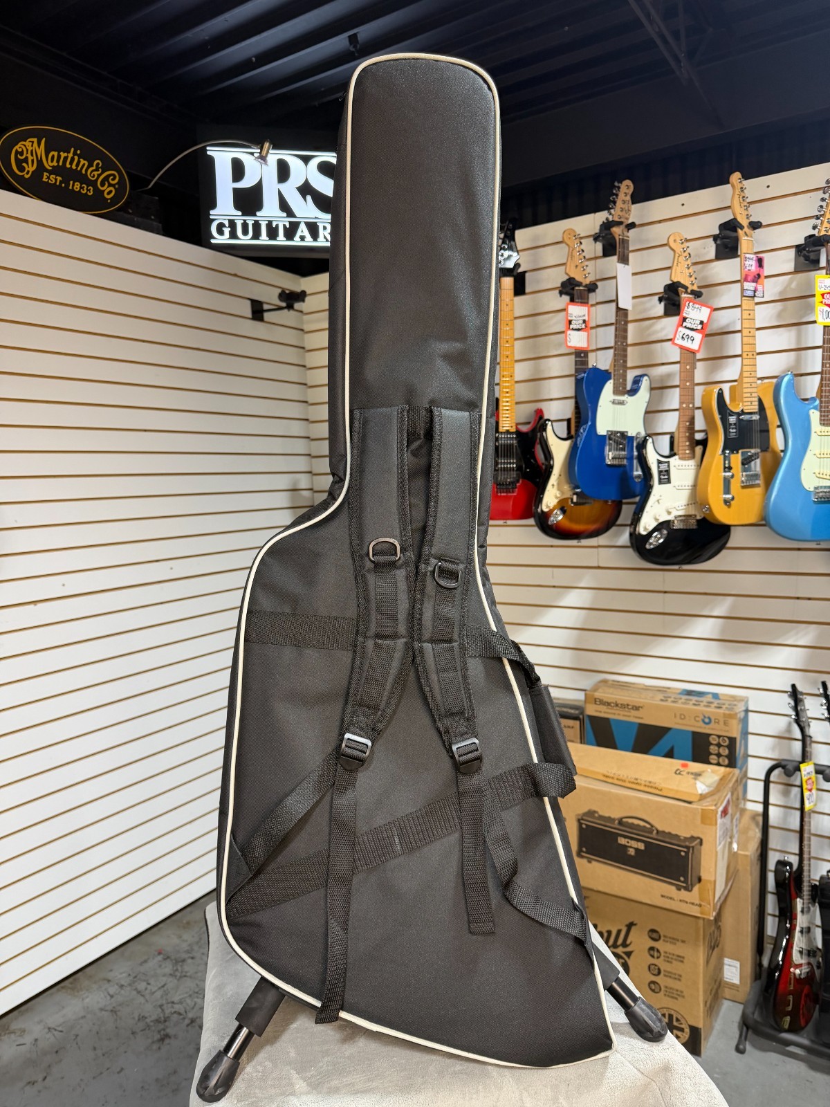 Epiphone Futura Firebird Custom – Firestorm Shift w/Gig Bag & PLEK*D #490