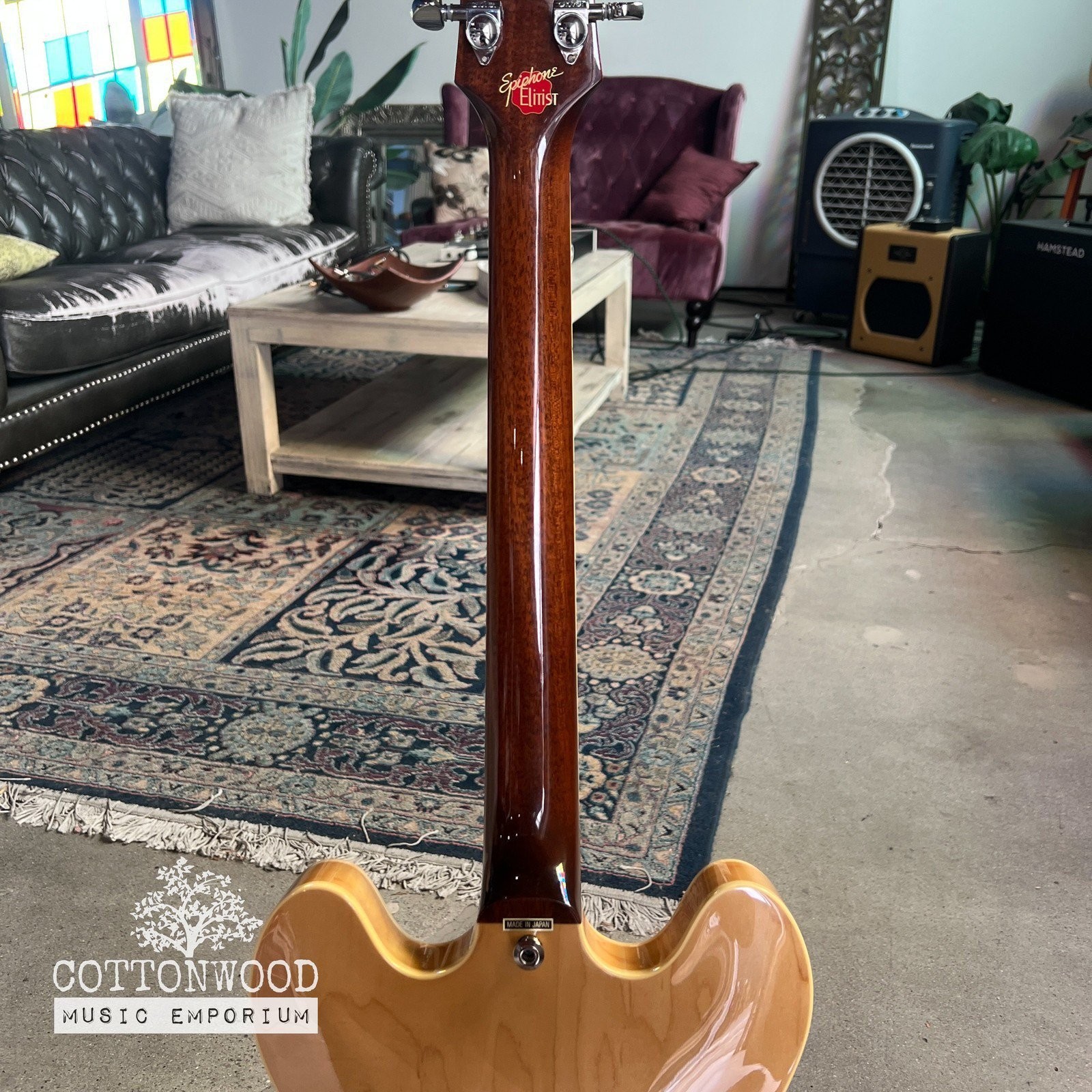 2011 Epiphone Elitist Casino – Natural (Made in Japan, Terada)