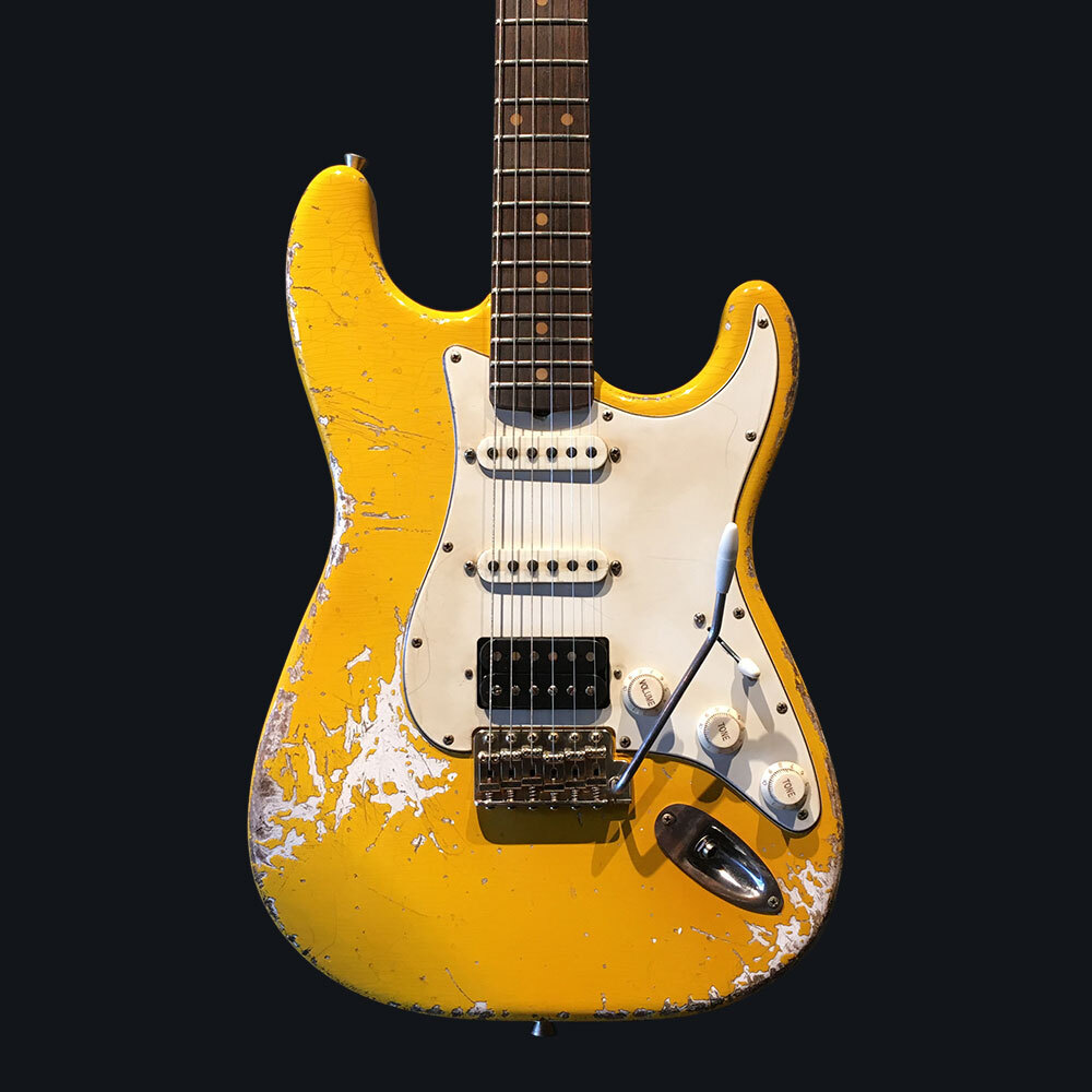 Franchin Mercury guitar 100% NITRO relic aged alder S-type *MADE TO ORDER