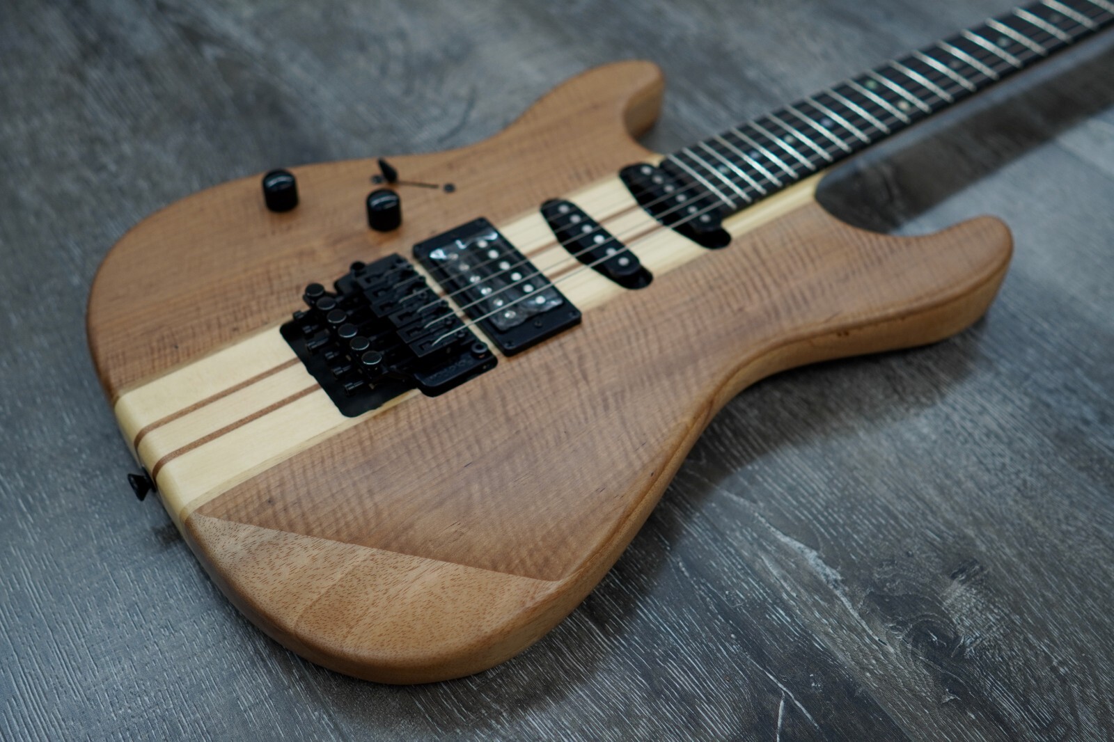 AIO Wolf S1 Floyd Rose Left-Handed Electric Guitar – Solid Maple top