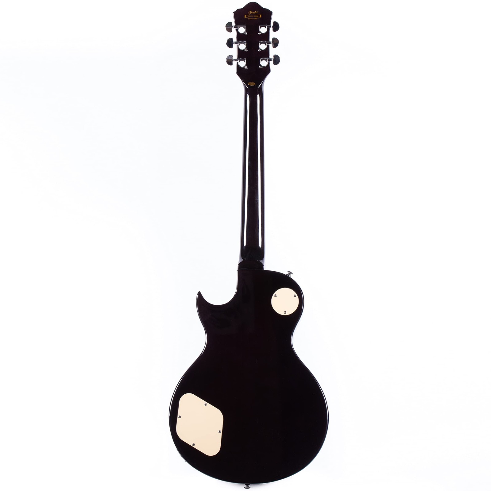 GROTE Guitar Solid Body Electric Guitar with Gigbag LPYS-006 (Black)