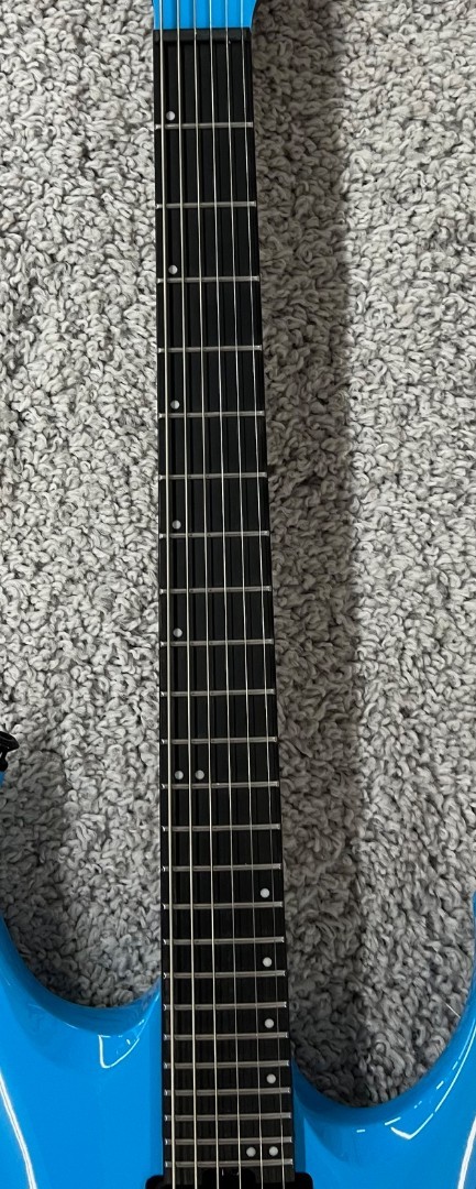 Jackson PRO PLUS SERIES SIGNATURE MISHA MANSOOR JUGGERNAUT ET6 Elec Guitar -Blue