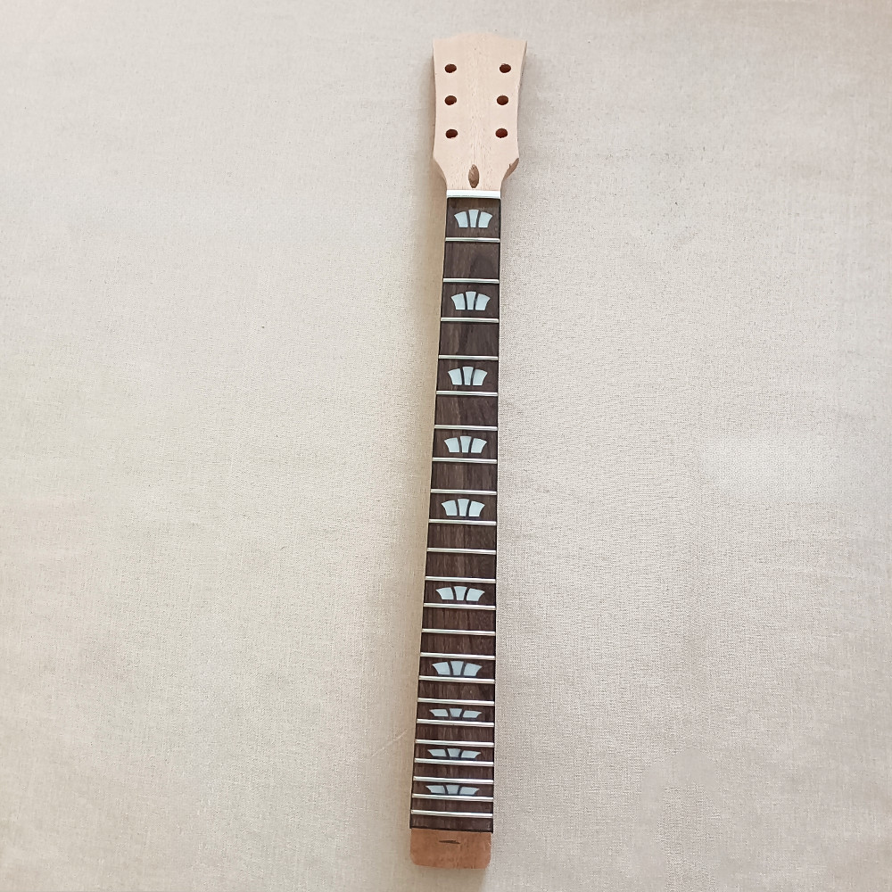 DIY 335 Semi Hollow Electric Guitar Kit Unfinished Rosewood FB Abalone Inlay
