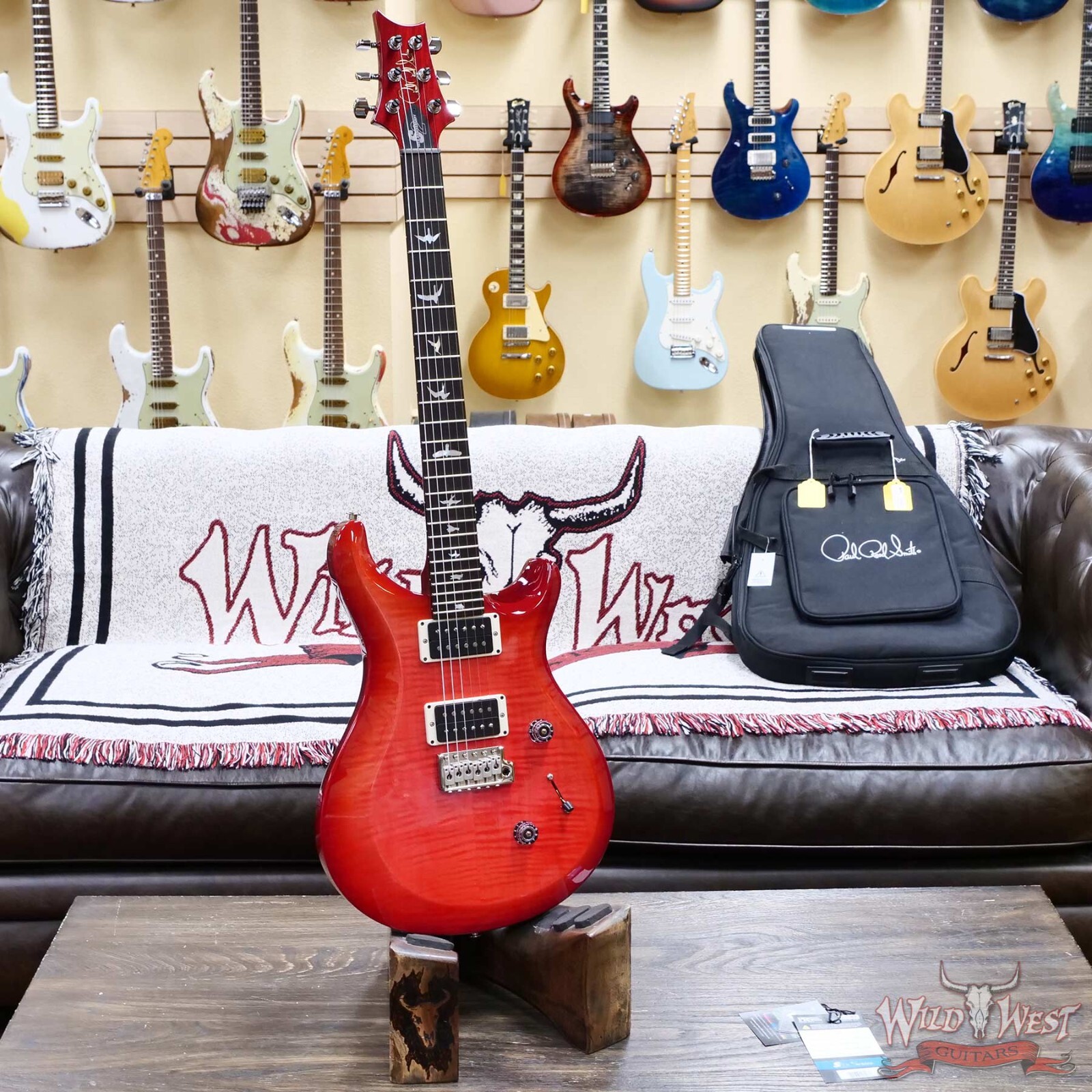 Paul Reed Smith PRS 10th Anniversary S2 Custom 24 Bonnie Pink Cherry Burst 7.70