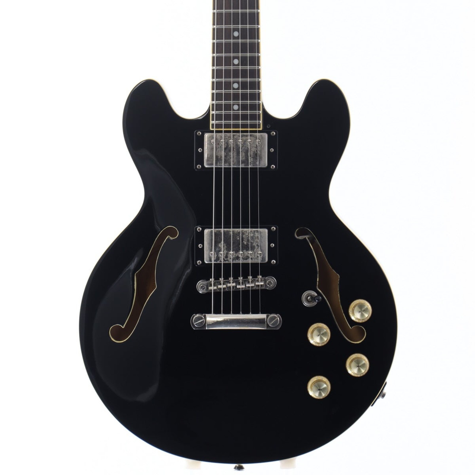 Epiphone Dot ES-339 Pro Ebony Used 2014 Maple Body Mahogany Neck w/Soft Case