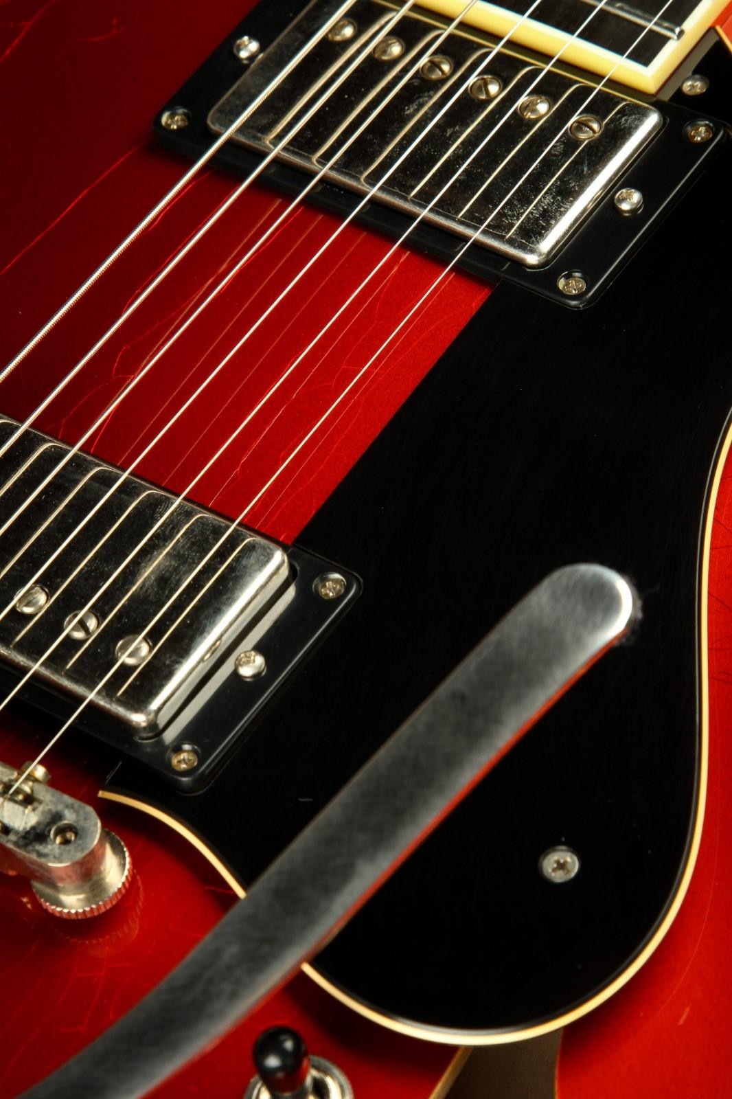 2023 – Collings I-35 LC Aged Custom Inlay Bigsby – Candy Apple Red (Pre-Owned)