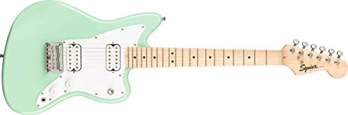 Squier Mini Jazzmaster Electric Guitar with 2-Year Warranty Surf Green Maple