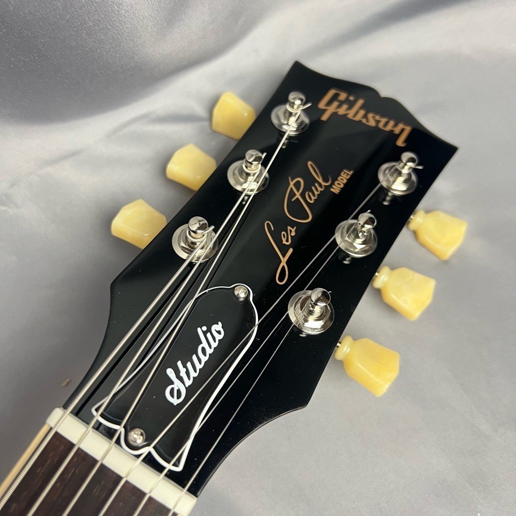 Gibson Les Paul Studio Ebony Black Actual Photo 3.66kg 230440012