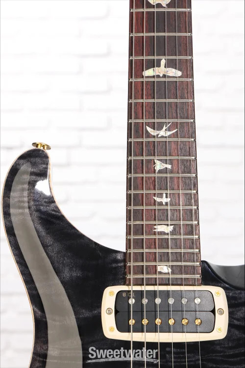 PRS Custom 24-08 10-Top Electric Guitar – Gray Black/Black