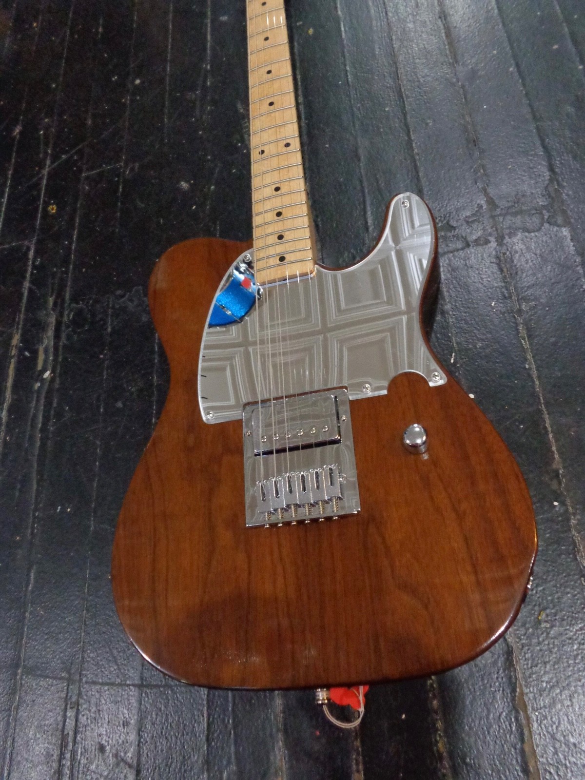 Warmoth Parts O Caster single pickup single cut electric guitar
