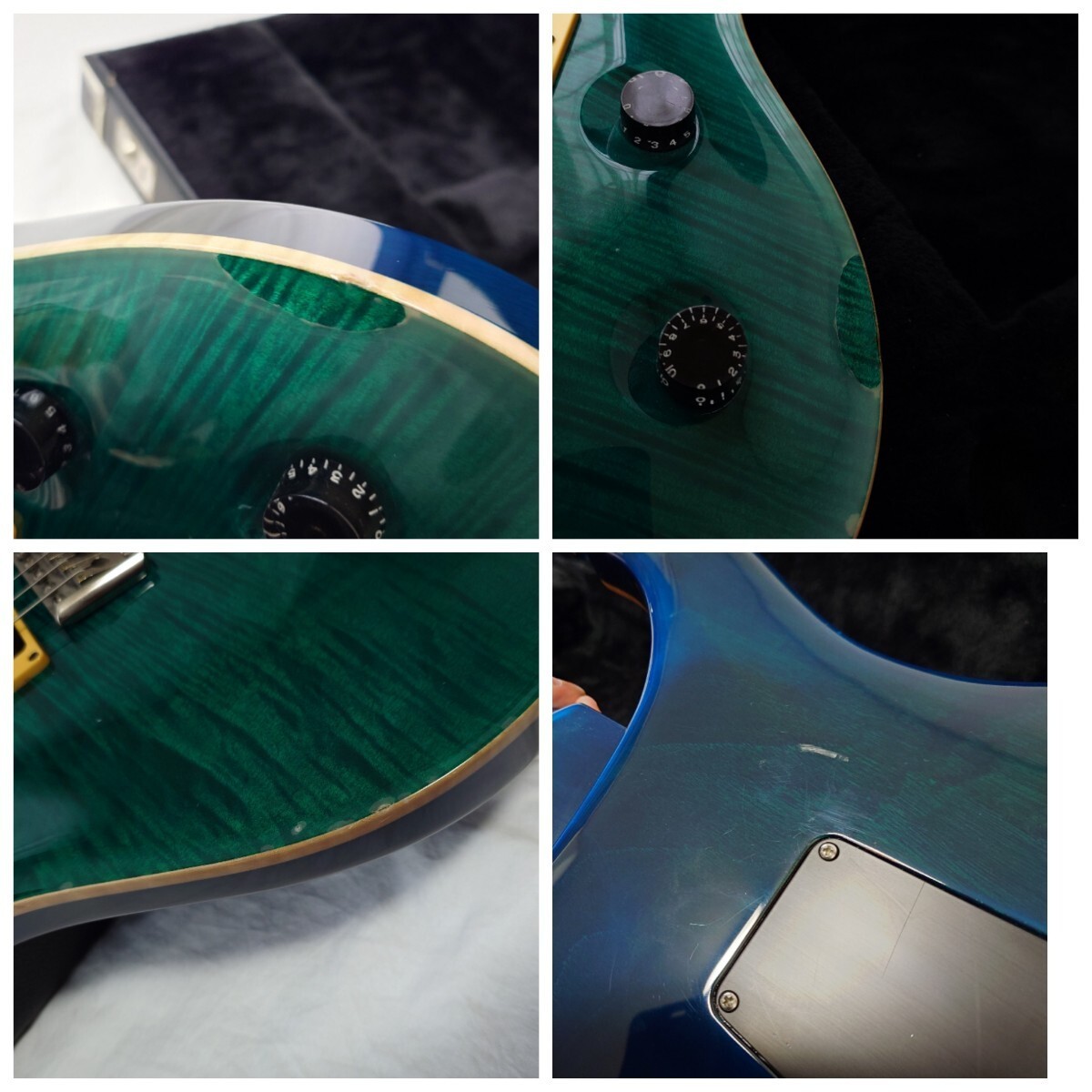 Electric Guitar PRS Paul Reed Smith Top Green Wide Thin USA