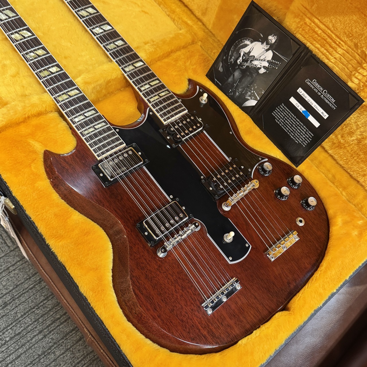 Gibson Custom Jimmy Page EDS-1275 Doubleneck Electric Guitar Used