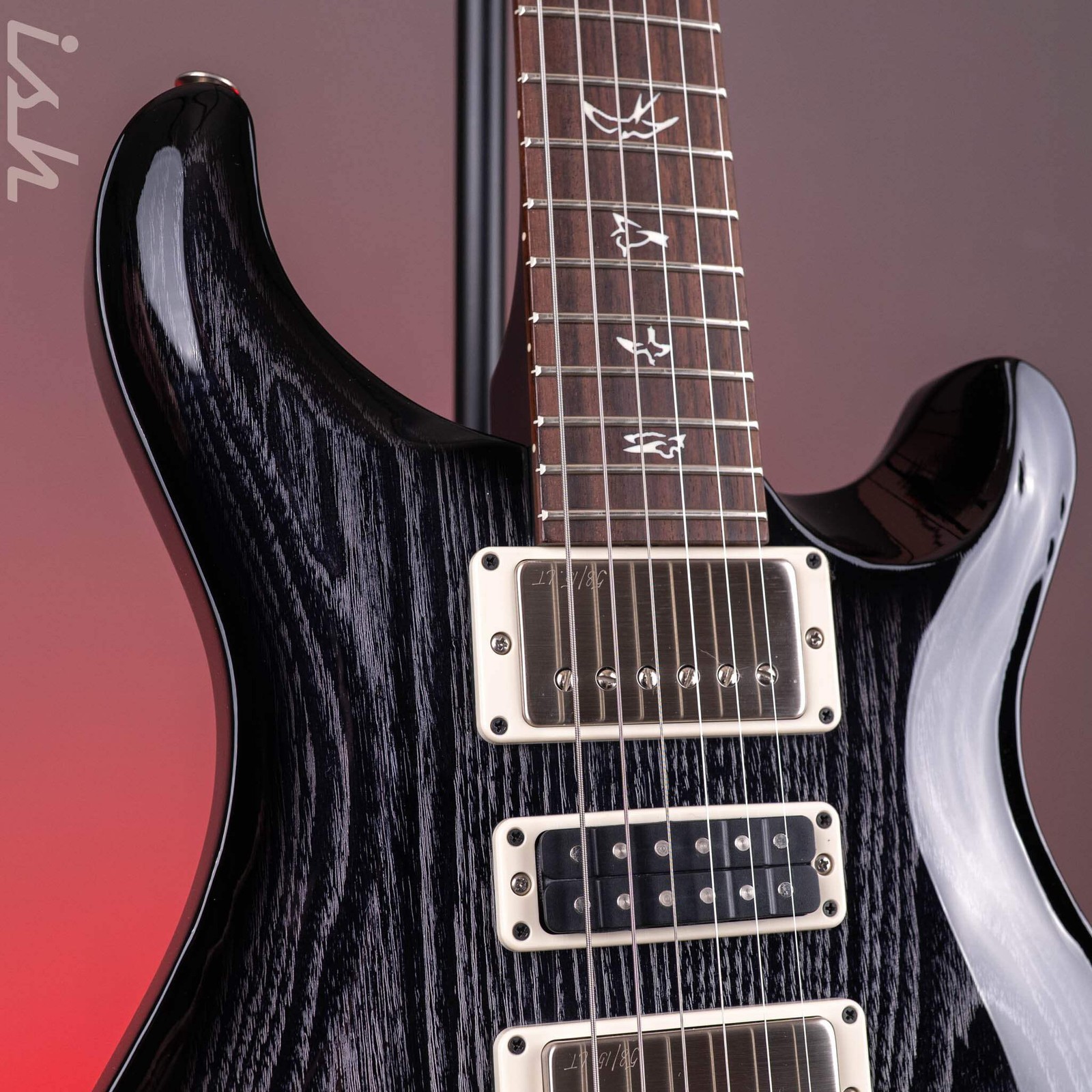 PRS Swamp Ash Special Black Doghair Smokeburst