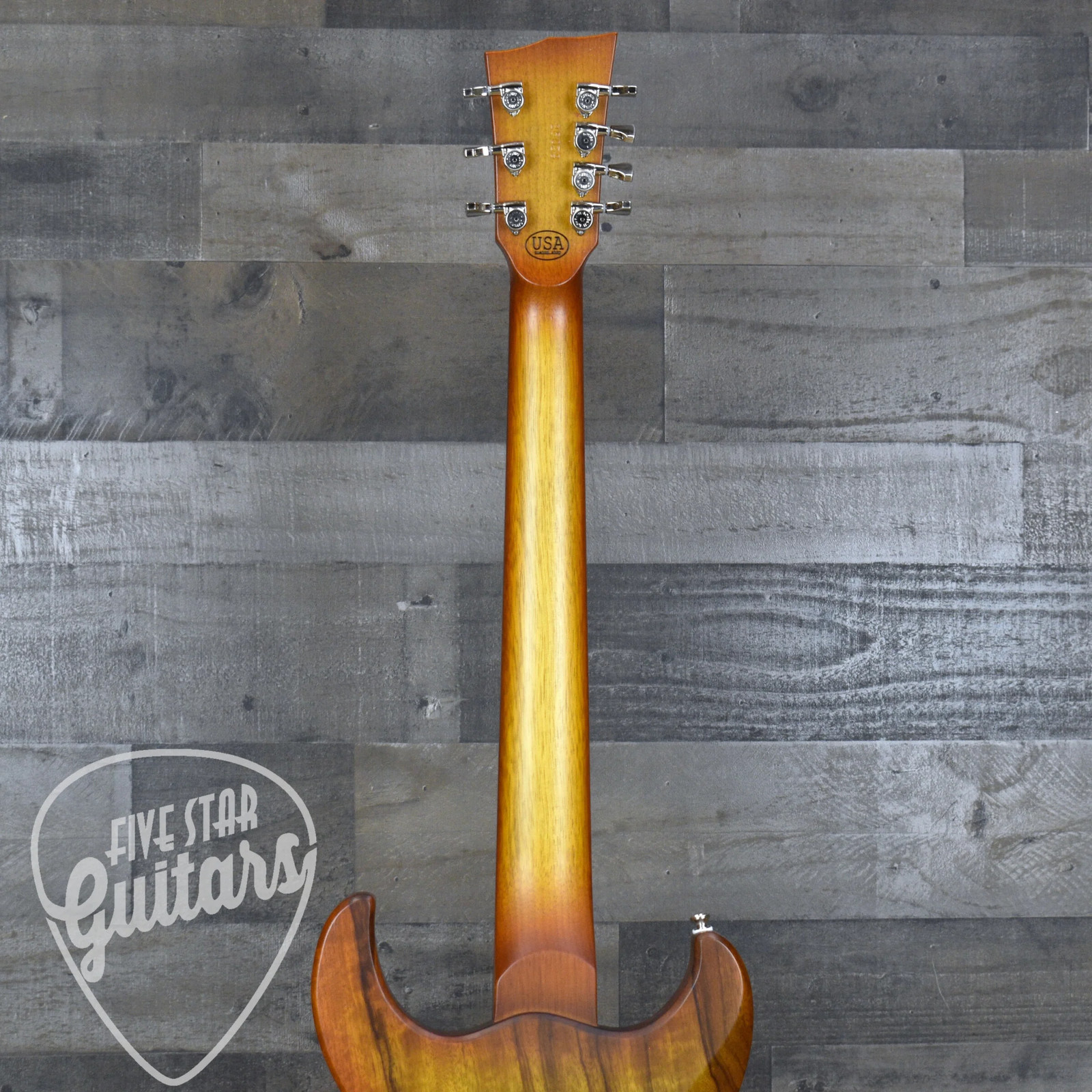 Dunable Gnarwhal 7 – Amber to Brown Burst with Hardshell Case