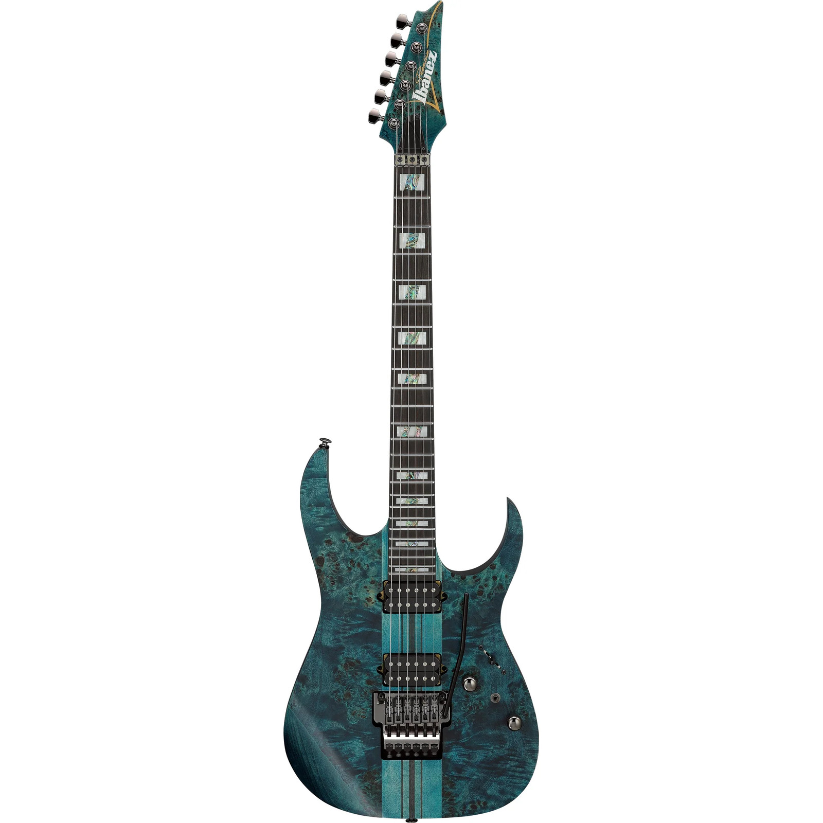Ibanez RGT1220PBK RG Premium 6-String Electric Guitar – Cosmic Blue Low Gloss