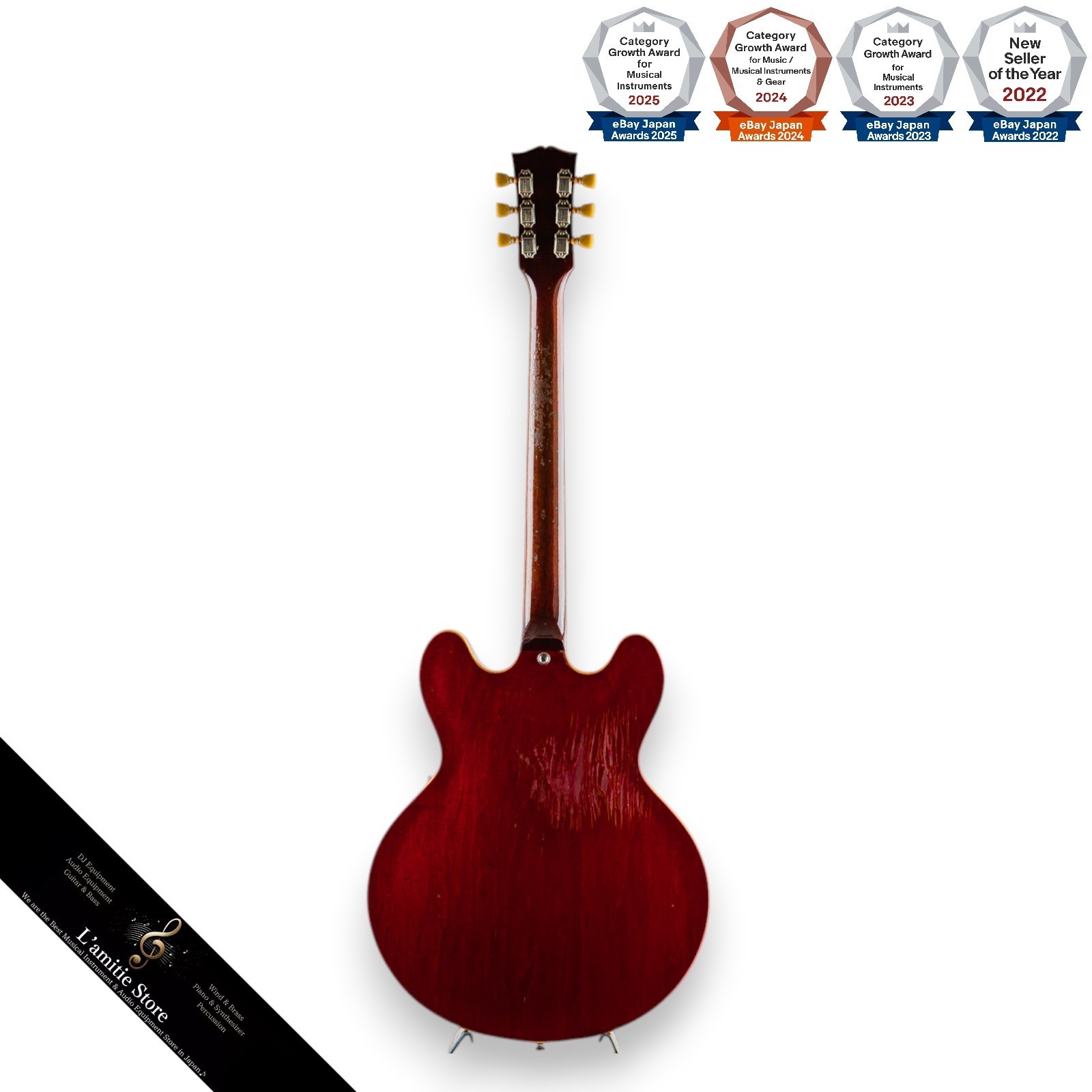 Gibson ES335TDC 1969 SemiHollow Electric Guitar Laminated Maple