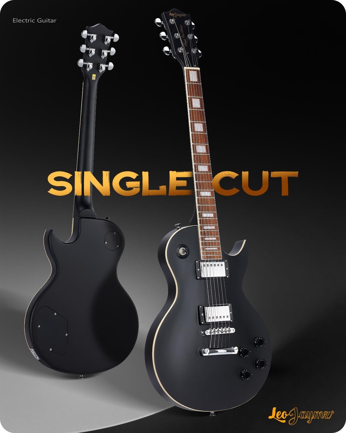 LP Electric Guitar – Mahogany Body, Laurel Fingerboard, C Neck, 18:1 Tuners