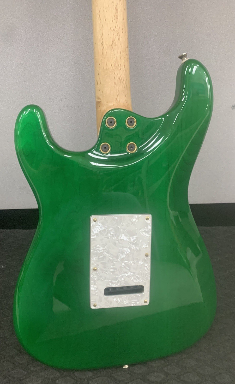 ED Roman Pearlcaster Electric Guitar Seymour Duncan Birdseye USA Made