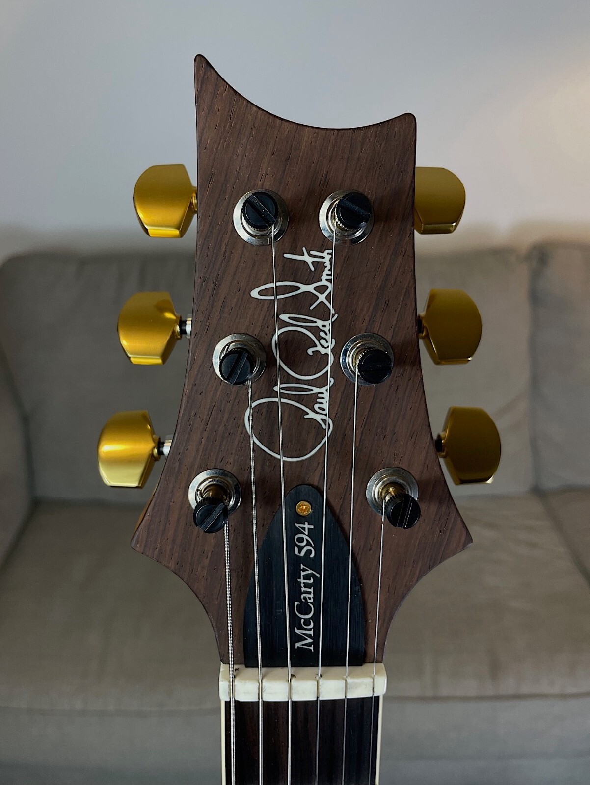 2021 PRS McCarty Singlecut 594 Wood Library “10 Top” Turquoise