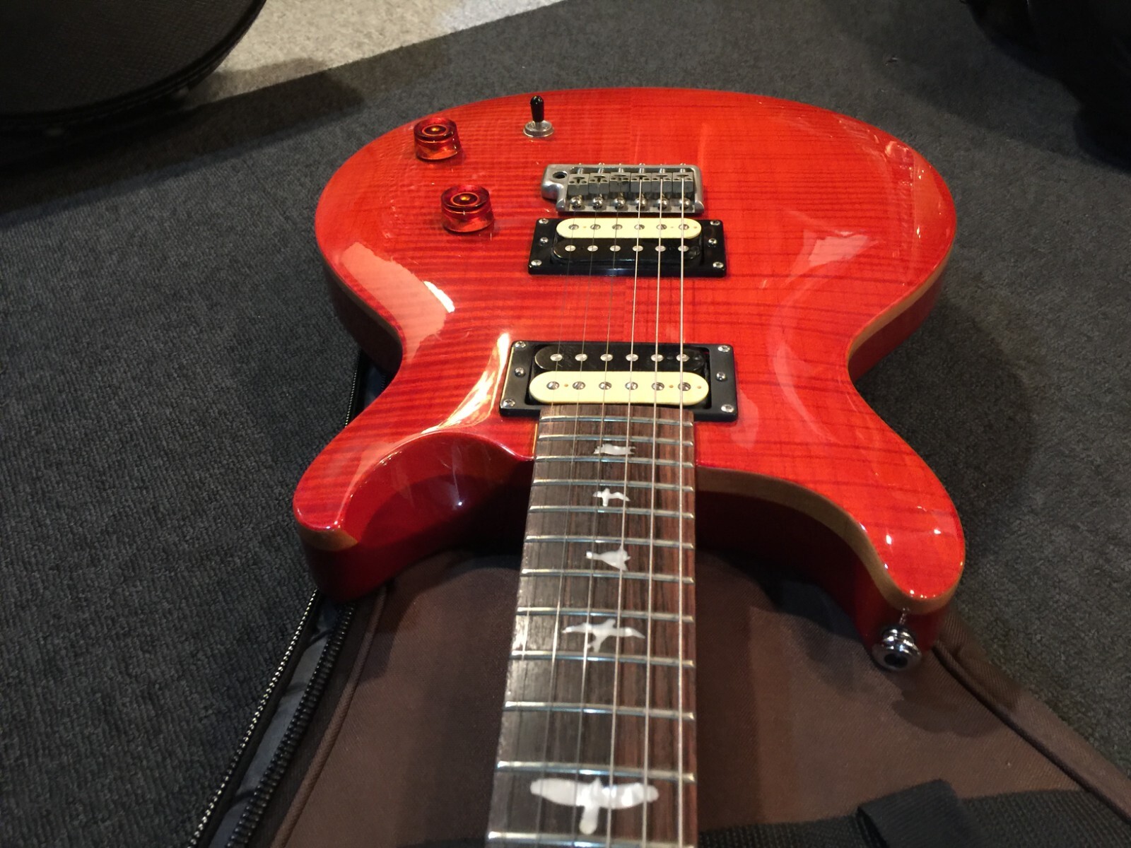 No.023125 RARE! PRS SANTANA model orange mint