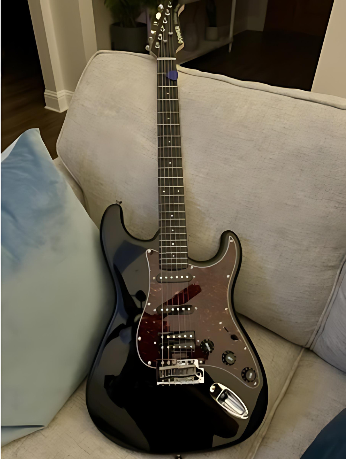 Donner DST-200 Electric Guitar Tremolo Bridge Coil Split Function HSS Pickups