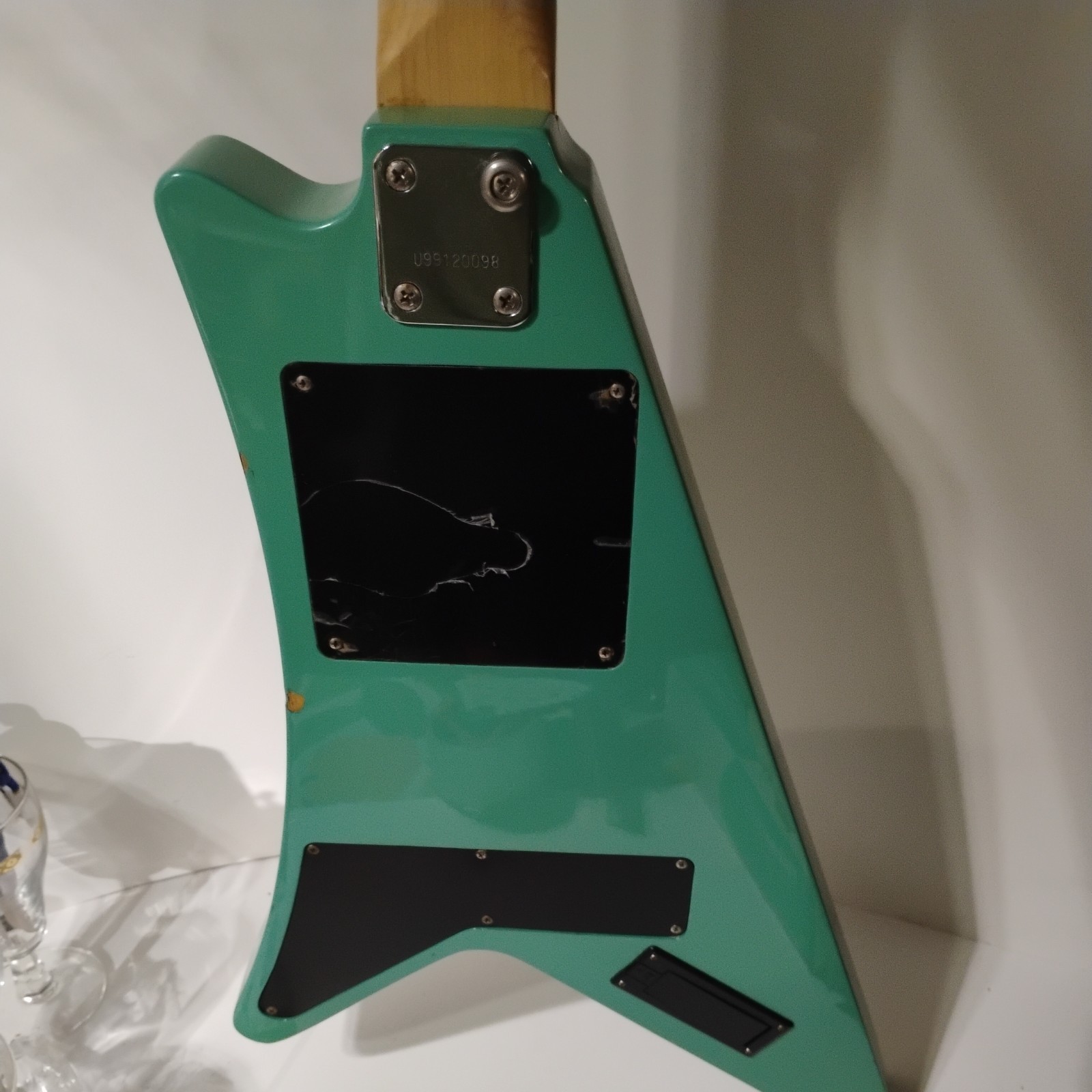 Epiphone Mo’Baby 1999 – teal