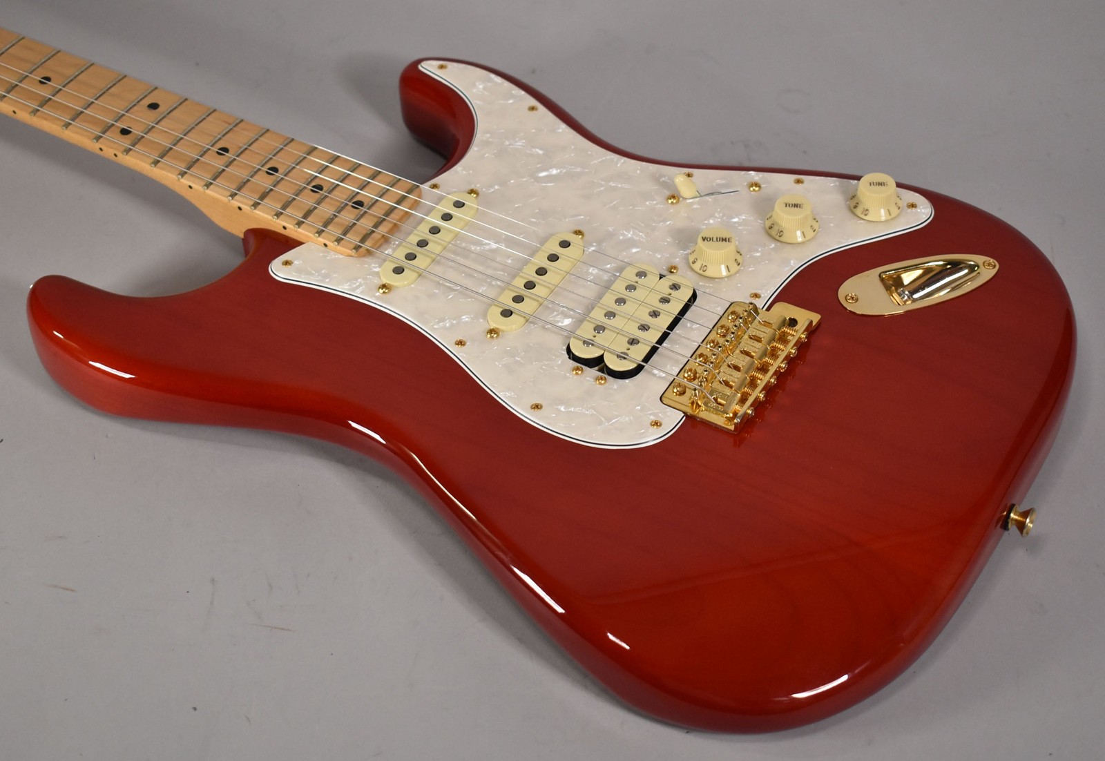 2021 Fender Tash Sultana Stratocaster | Transparent Cherry Finish W/Gig Bag