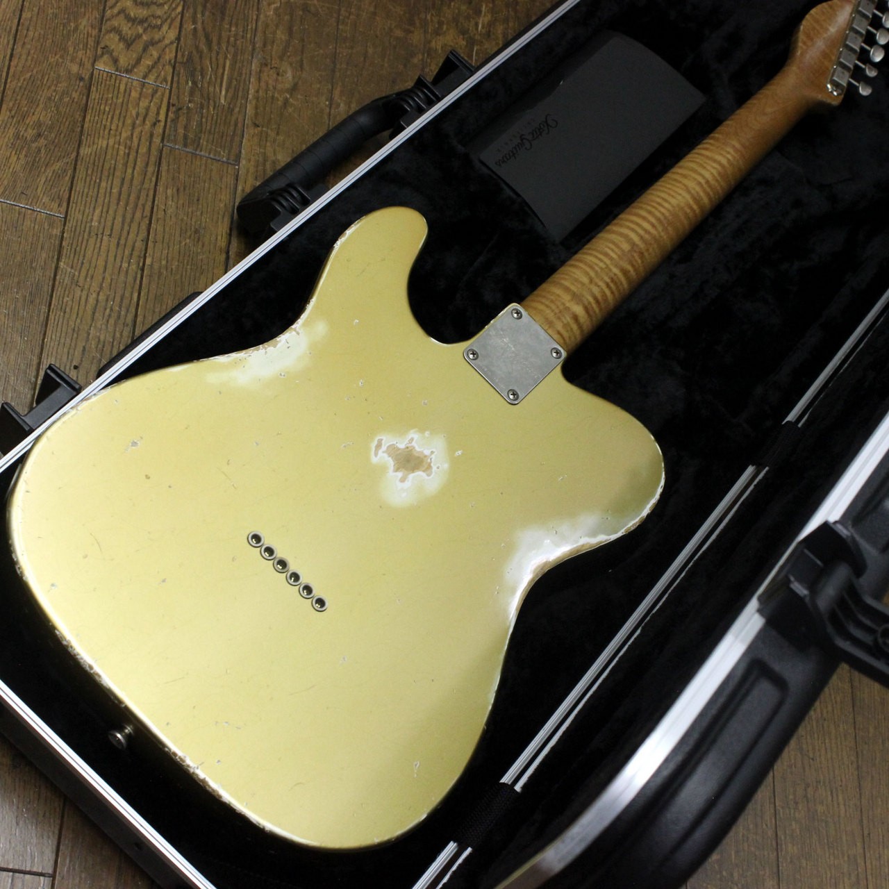 Xotic XTC-1 Shoreline Gold Medium Aged Joe Barden Pu Bridge Telecaster Type 2023