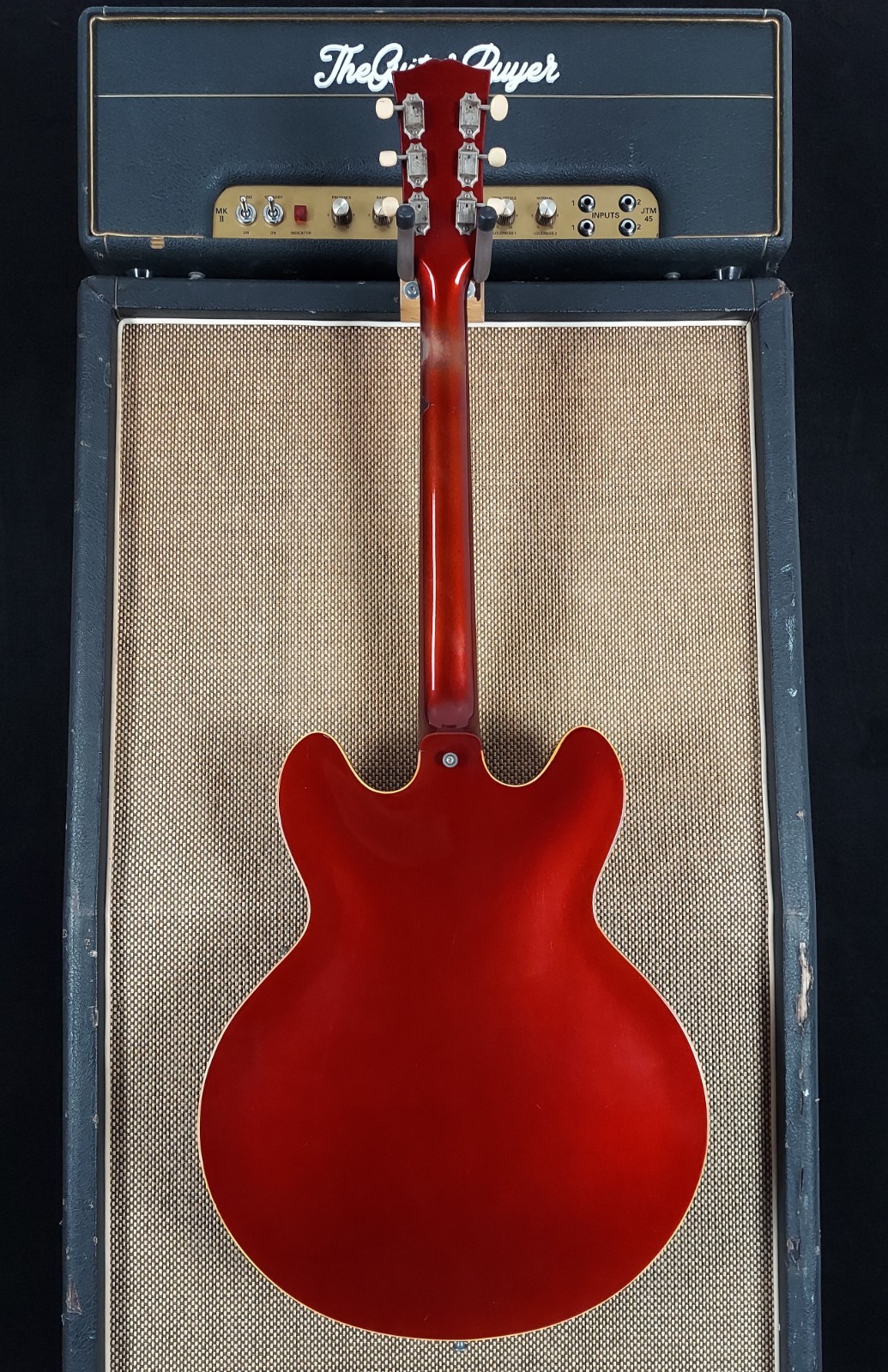 1967 Gibson ES-330 Sparkling Burgundy 100% Original Very Good Condition (271)