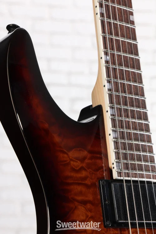 ESP LTD MH200HT Electric Guitar – Dark Brown Sunburst