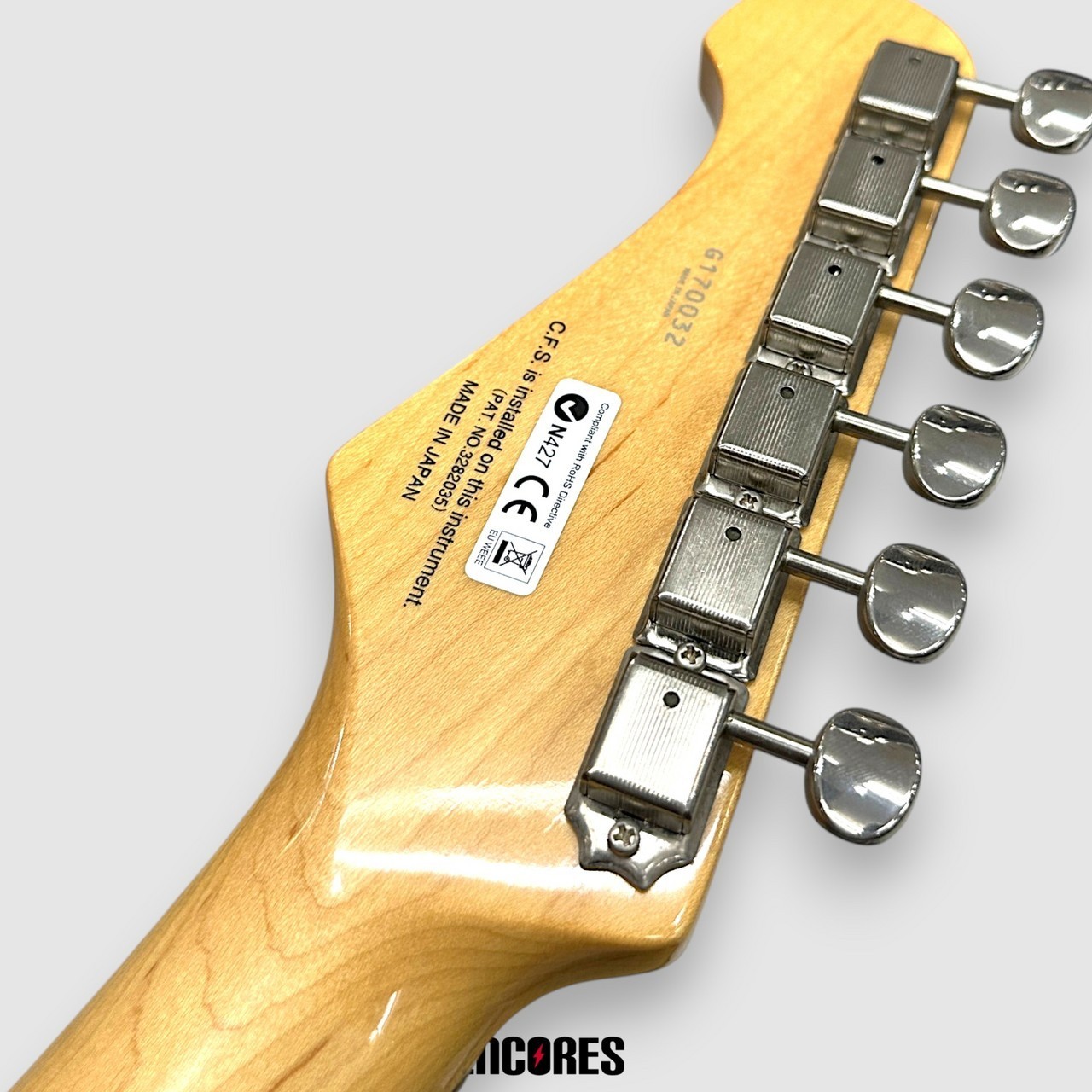 [Fujigen(FGN)] NST200RAL Used Alder Body Maple Neck Maple FB Sunburst Soft Case