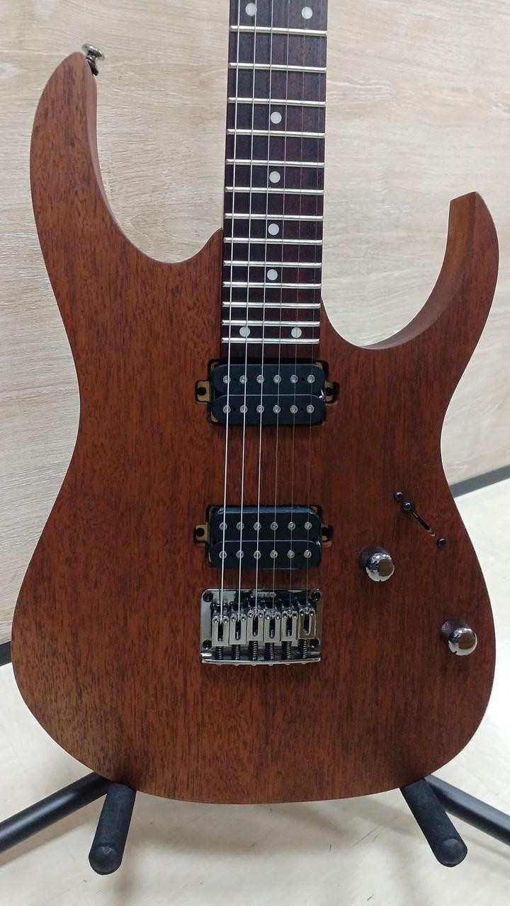 [IBANEZ] RG421 Used Meranti body Maple neck Jatoba fingerboard Brown w/Soft case