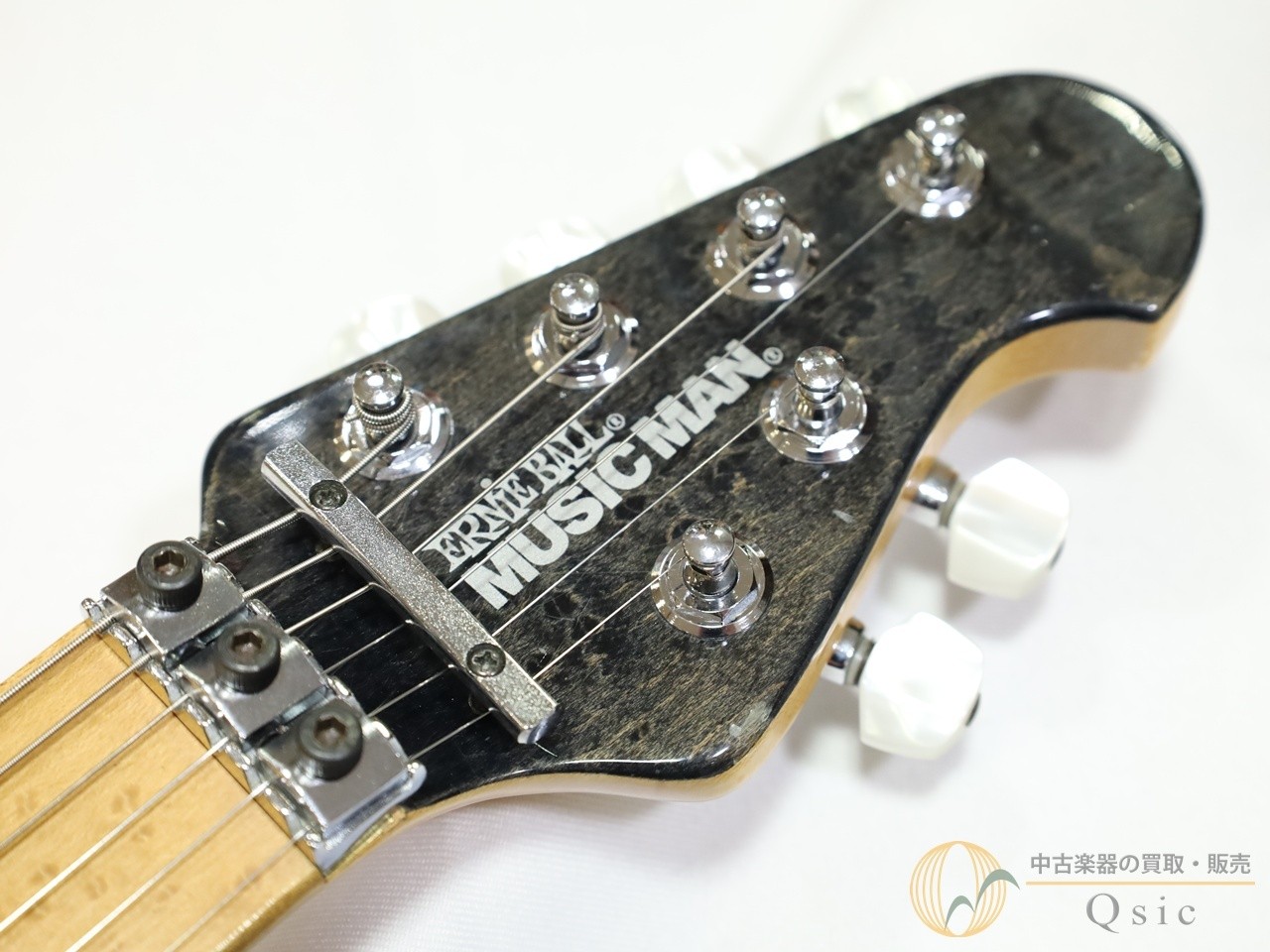 MUSIC MAN AXIS EX Translucent Black 3.53kg SN.G00426 1998 Electric Guitar